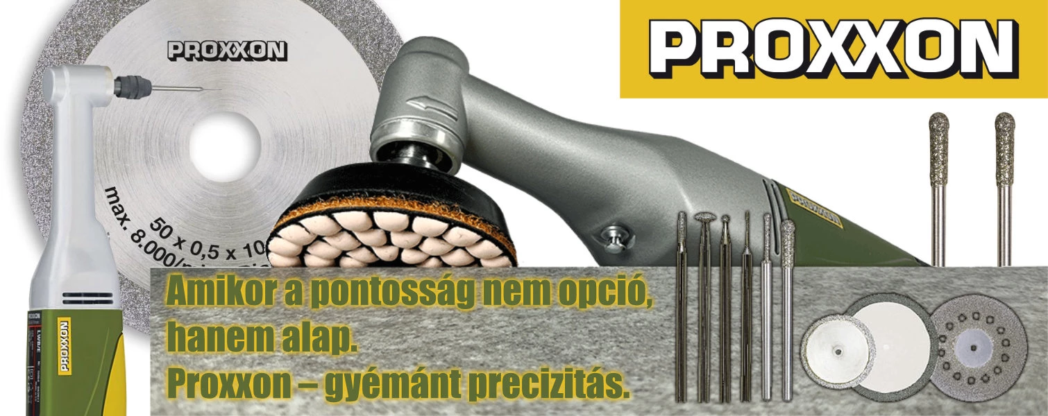 Proxxon gyémántszerszámok és megmunkáló gépek
