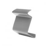 Alu teraszvízvető profil toldóelem 8/45 mm - NATÚR