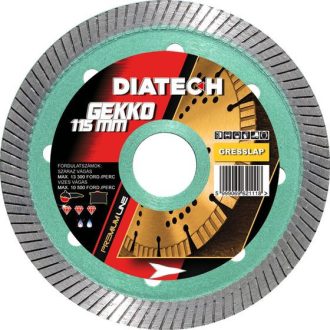 Diatech gyémánttárcsa GEKKO 115x22,2 mm (gk115)