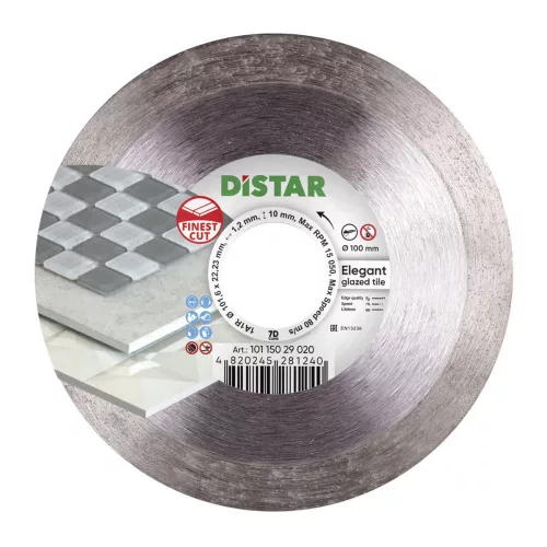 Distar Elegant gyémánttárcsa 100 x 1,2 x 10 mm