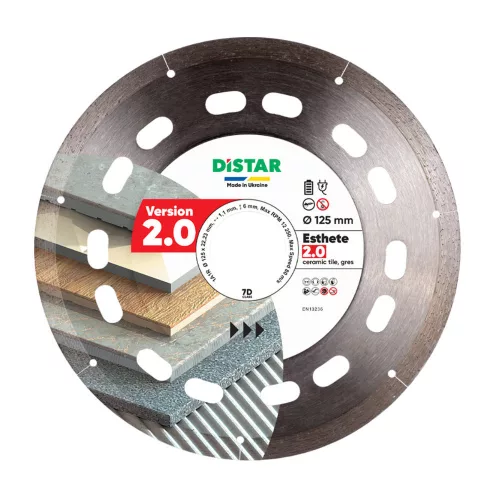 Distar Esthete 2.0 gyémánttárcsa 125 x 1,1 x 6 mm