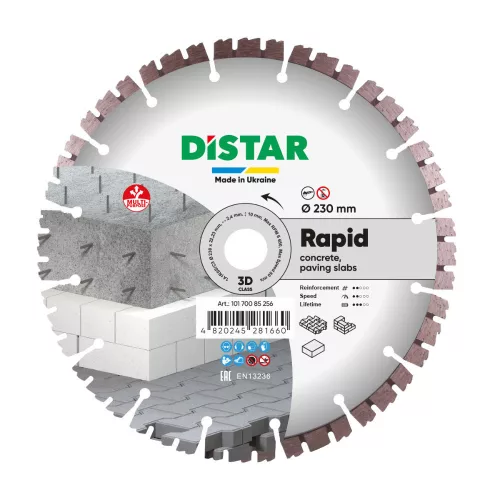 Distar Rapid Pro gyémánttárcsa 230 x 2,4 x 10 mm