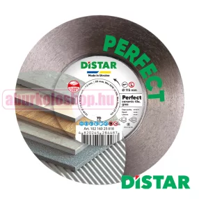 Distar Perfect gyémánttárcsa 115 x 1,5 x 25 mm