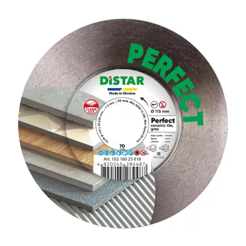 Distar Perfect gyémánttárcsa 115 x 1,5 x 25 mm