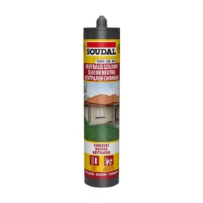 Soudal neutrális szilikon fehér 280 ml