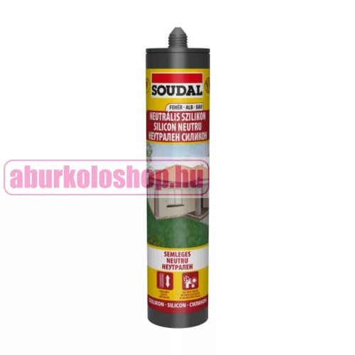 Soudal neutrális szilikon fehér 280 ml