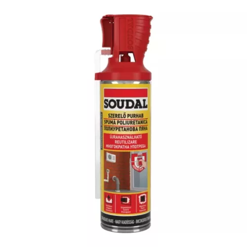 SOUDAL Genius Gun szerelőhab 500 ml