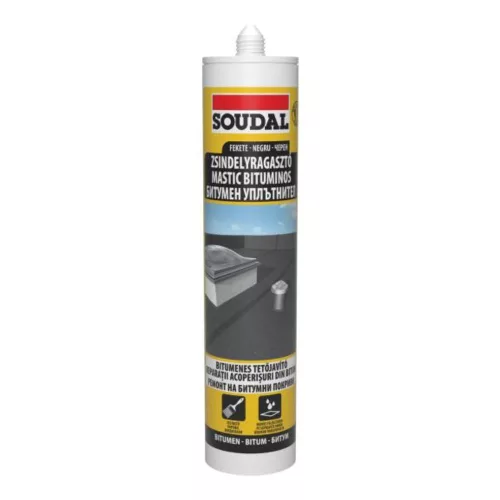 Soudal bitumenes zsindelyragasztó 280 ml