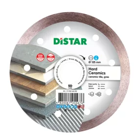 Distar Hard Ceramics gyémánttárcsa 125 x 1,6 x 8 mm