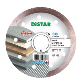 Distar Hard Ceramics gyémánttárcsa 115 x 1,6 x 8 mm