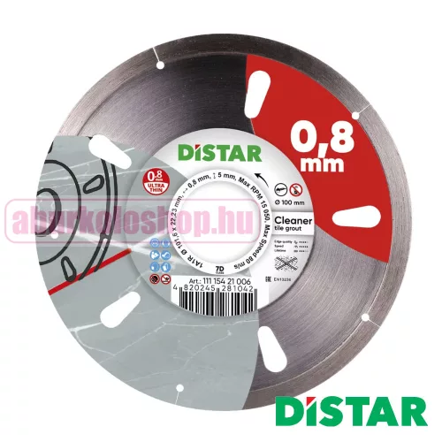 Distar Cleaner fugatisztító korong 100 x 8 mm