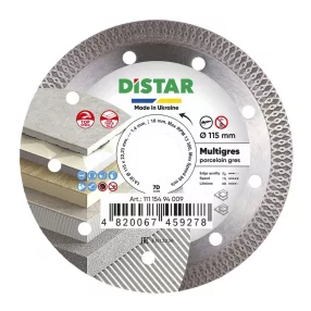 Distar Multigres gyémánttárcsa 115 x 1,4 x 10 mm