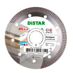Distar Multigres gyémánttárcsa 125 x 1,4 x 10 mm