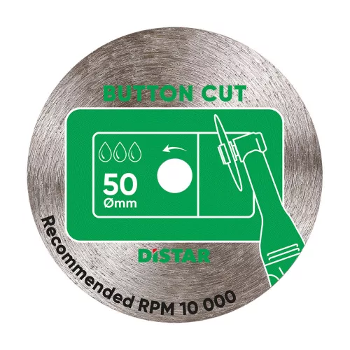 DISTAR ButtonCut gyémánt vágótárcsa 50 × 0,8 mm
