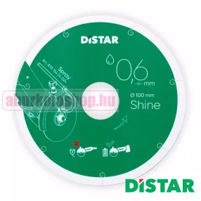   Distar Shine Ultra vékony gyémánttárcsa 101,6 x 0,6 x 5 mm