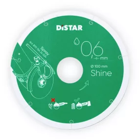   Distar Shine Ultra vékony gyémánttárcsa 101,6 x 0,6 x 5 mm