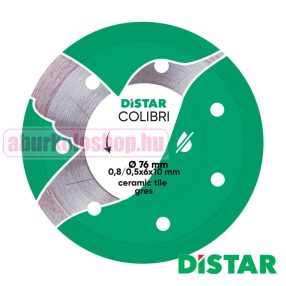Distar Colibri vágókorong kerámiához 76 x 0,8 mm