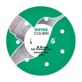 Distar Colibri vágókorong kerámiához 76 x 0,8 mm