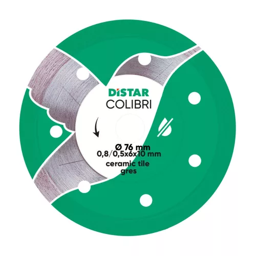 Distar Colibri vágókorong kerámiához 76 x 0,8 mm
