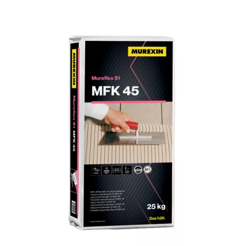 Murexin MFK 45 Mureflex S1 flexibilis ragasztóhabarcs C2TE S1 25 kg