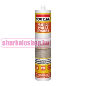 Soudal 49A kaucsuk bázisú szerelőragasztó 280 ml