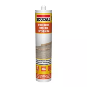 Soudal 49A kaucsuk bázisú szerelőragasztó 280 ml