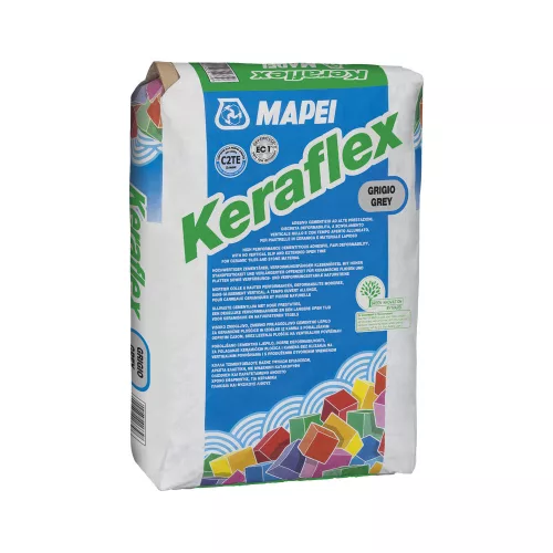 Mapei Keraflex Flexibilis ragasztó 25 kg, fehér