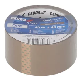 DEDRA barna csomagolószalag 48 mm x 40 m