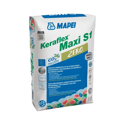 Mapei Keraflex Maxi S1 Zero Flexibilis ragasztó 25 kg, szürke