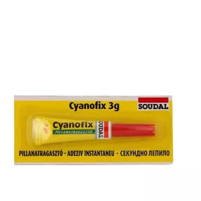 Soudal Cyanofix pillanatragasztó 3g