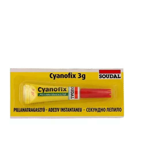Soudal Cyanofix pillanatragasztó 3g
