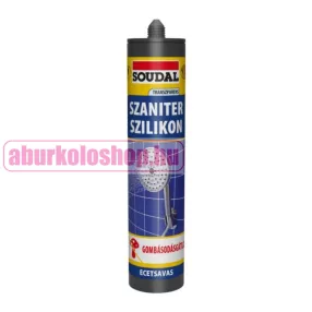 Soudal szaniter szilikon átlátszó 280 ml