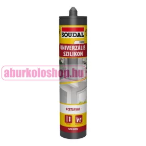 Soudal univerzális ecetsavas szilikon, fehér 280 ml
