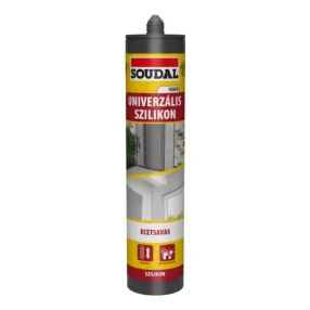 Soudal univerzális ecetsavas szilikon, fehér 280 ml