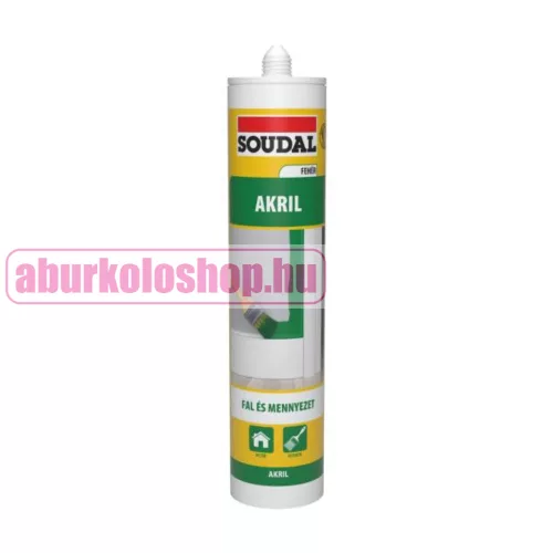 Soudal fehér akril tömítő 280 ml
