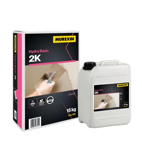Murexin Hydro Basic 2K vastagfólia kenhető vízszigetelés 5+15 kg