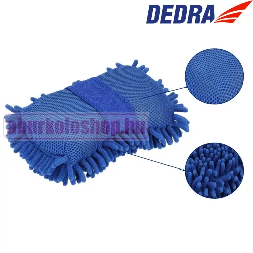 Dedra kétoldalas mikroszálas autómosó szivacs
