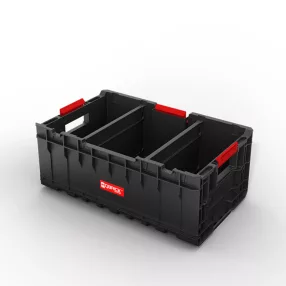 QBRICK SYSTEM ONE Box 2.0 Plus nyitott tárolóláda