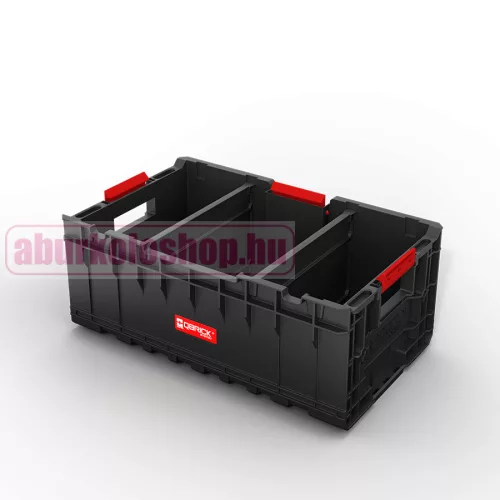 QBRICK SYSTEM ONE Box 2.0 Plus nyitott tárolóláda