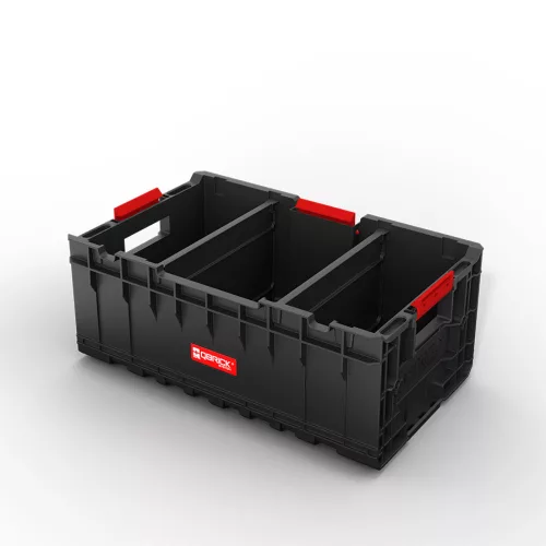 QBRICK SYSTEM ONE Box 2.0 Plus nyitott tárolóláda
