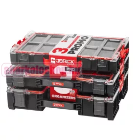   QBRICK SYSTEM PRO Organizer készlet 100(szivacsbetéttel) + 200 + 300 