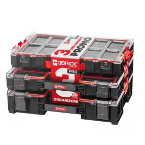   QBRICK SYSTEM PRO Organizer készlet 100(szivacsbetéttel) + 200 + 300 
