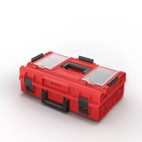 QBRICK SYSTEM ONE 200 Profi 2.0 Red Ultra HD Custom szerszámosláda