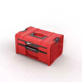   QBRICK SYSTEM PRO Drawer 2 Toolbox 2.0 Expert Red Ultra HD Custom fiókos szerszámosláda