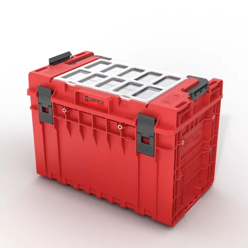 QBRICK SYSTEM ONE 450 Expert 2.0 Red Ultra HD Custom szerszámosláda