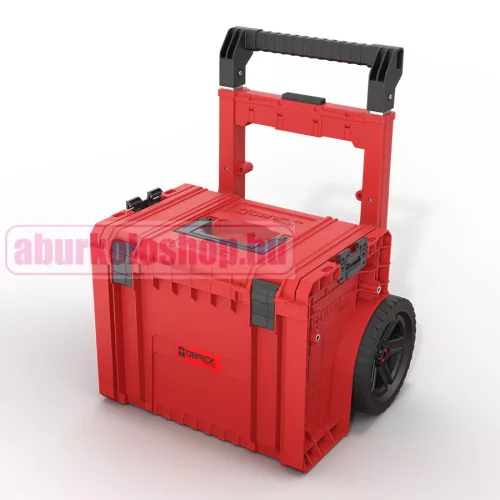 QBRICK SYSTEM PRO Cart 2.0 Plus Red Ultra HD Custom gurulós szerszámosláda