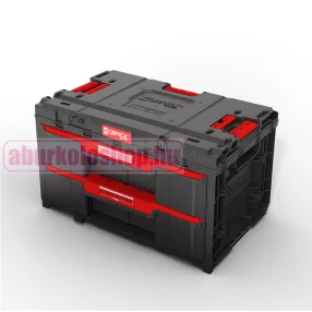   QBRICK SYSTEM ONE Drawer 2 Toolbox 2.0 fiókos szerszámosláda