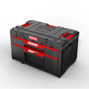   QBRICK SYSTEM ONE Drawer 2 Plus Toolbox 2.0 fiókos szerszámosláda