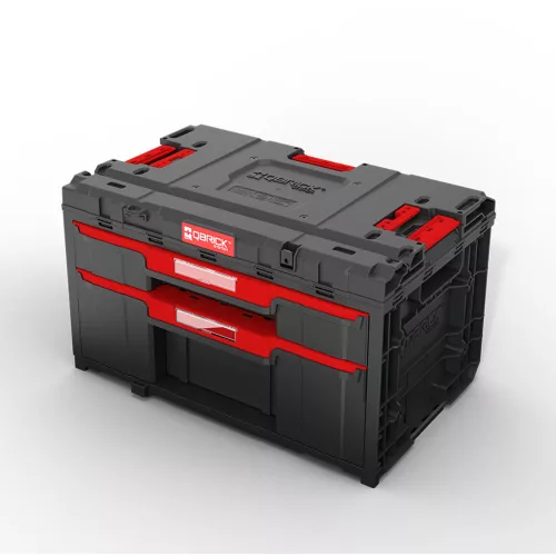 QBRICK SYSTEM ONE Drawer 2 Plus Toolbox 2.0 fiókos szerszámosláda
