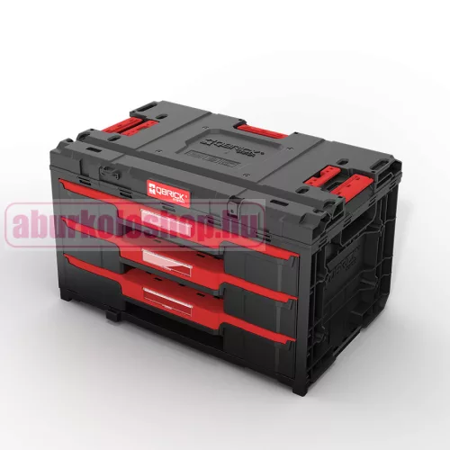 QBRICK SYSTEM ONE Drawer 3 Toolbox 2.0 fiókos szerszámosláda
